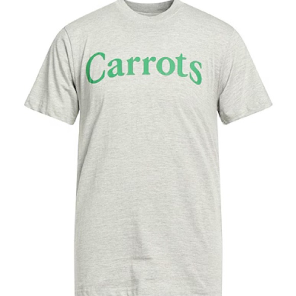 New Medium Anwar Carrots Light Grey Short Sleeve Tee